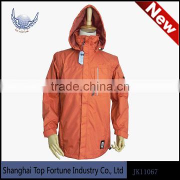 brand name mens wholesale mens sports clothing with hood jacket