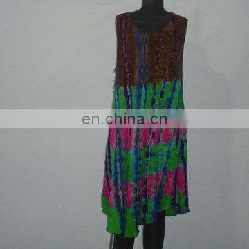 Rayon Tie Dye Dress
