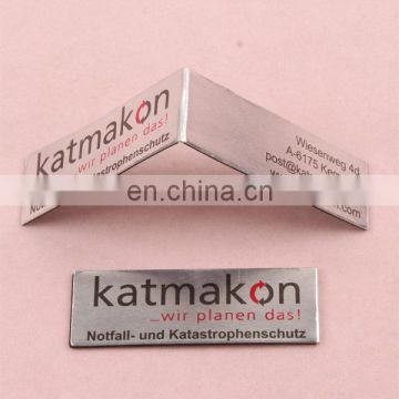 Custom folding magnet bookmark/paper bookmark/magnetic bookmark