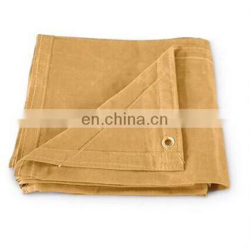 heavy duty cotton canvas tarpaulin for cover