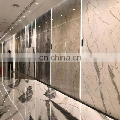 China gold supplier glazed villa big size 750x1500mm glazed porcelain floor tile deco tile
