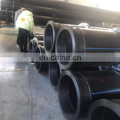 HDPE pipeline with floater and rubber hose hdpe sand slurry dredging pipe for suction dredger