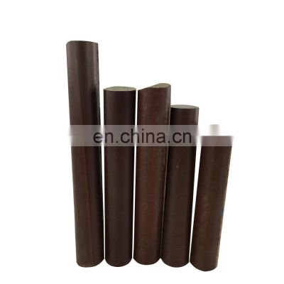 Electrical Insulation Phenolic Cloth Rod 8-200mm 3025 Brown Phenolic Cotton Rod