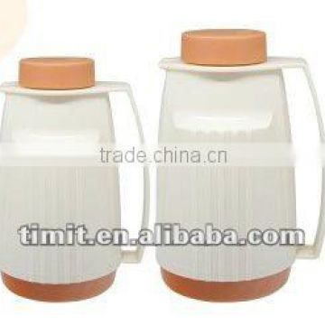 0.5L Plastic Vacuum FLask with FLower (V-9006)