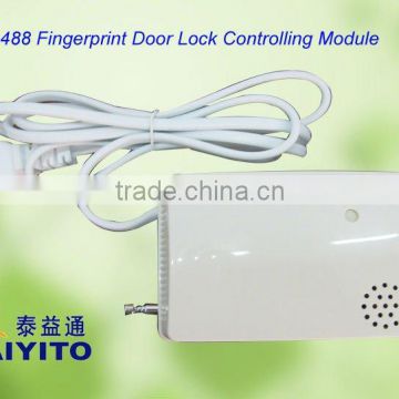 Fingerprint door lock module/PLC/X10 signal