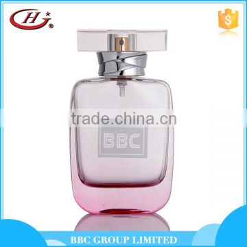 BBC Texture Series - TT017 Fancy classic custom lady pink glass bottle perfume