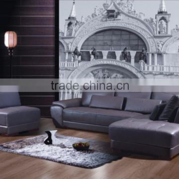 High quality cheap leather sofa set european classic leather sectional sofa sets