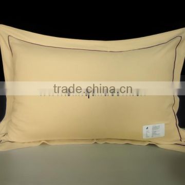 pillow case/cushion covers orange 51*102cm100% cotton with flange