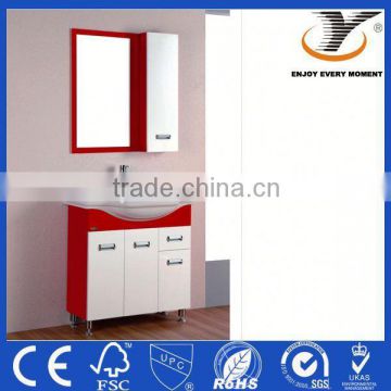 2014 Hot sell one piece bathroom cabinet