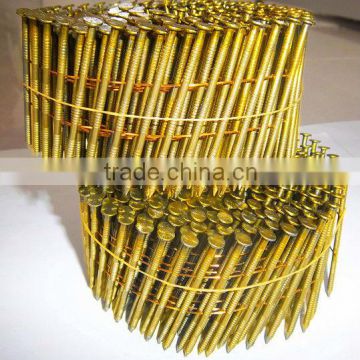High quality ring shank wire coil nails