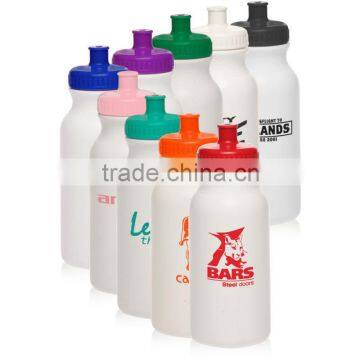 550ml/18oz promotional plastic milk style kids sport bottle with screw cap