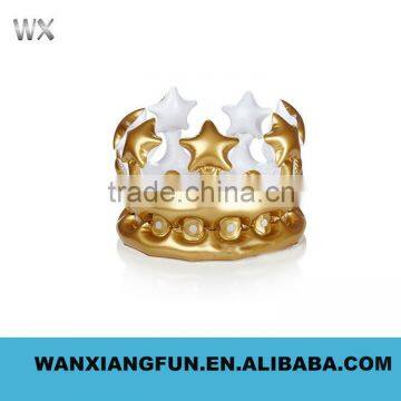 Party Promotions Gold Inflatable Crown