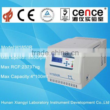 H1850R Benchtop High Speed Refrigeration Centrifuge