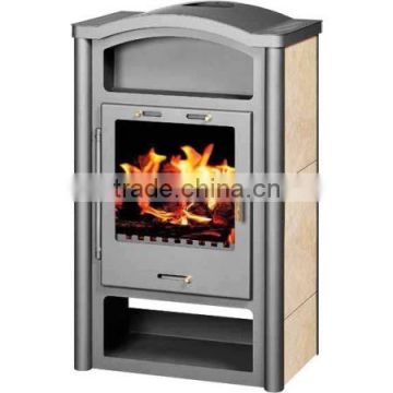 Wood burning stove F200 KB, with boiler, high quality, European products