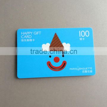 Special shape PVC hangtag cards
