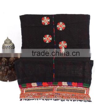 Antique Rabari Scarve Vintage Rabari Throw Gypsy Kutch Wool Throw Handmade Rabari Shawl Indian Rabari Wall Hanging Tapestry