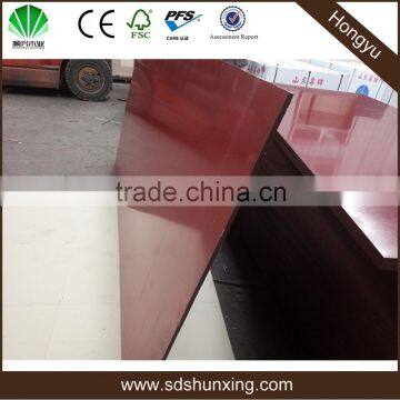 Waterproof 18mm 21mm thick film faced plywood shuttering plywood