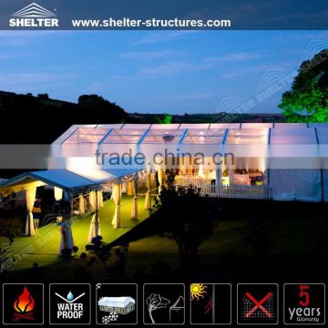 25*60m Outdoor Big Clear Span Transparent Used Event Commercia Luxury Wedding Marquee Tents for Sale