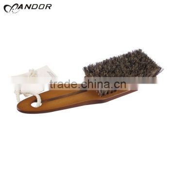 Factory directly short handle dry wooden mini body brush
