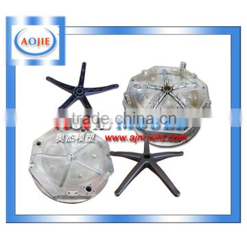 OEM custom Office plastic chair foot mould manufacturer