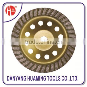 power tool continuous turbo cup grinding wheel