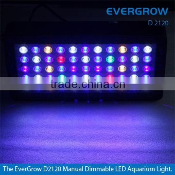 Multicolorful Customized Dimmable 120w Led Aquarium Saltwater Reef Tank Light