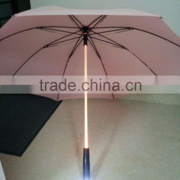 23"X8K Manual Open Straight LED shaft light umbrella