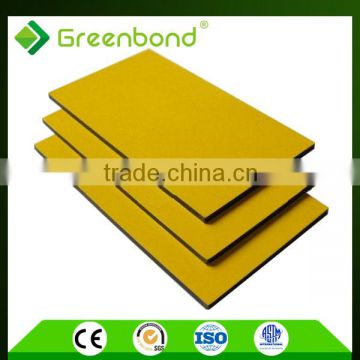 Greenbond 4mm pvdf advertising show sheet aluminium board