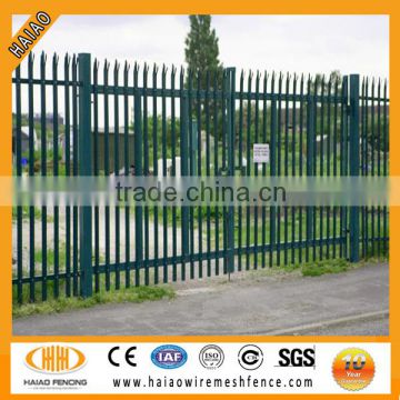 China factory palisade fence for wholesale
