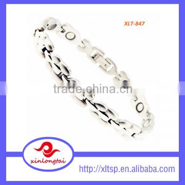 High Quality Ladies titanium Magnetic Bio Energy Bracelets for Osteoarthritis Healing