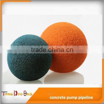 Concrete pump pipe cleaning sponge ball ,spare parts for pump