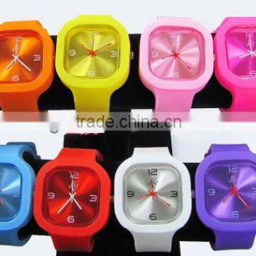 Promotional gift silicone wristband watch