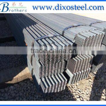 MS equal/unequal black & galvanized steel angle bar