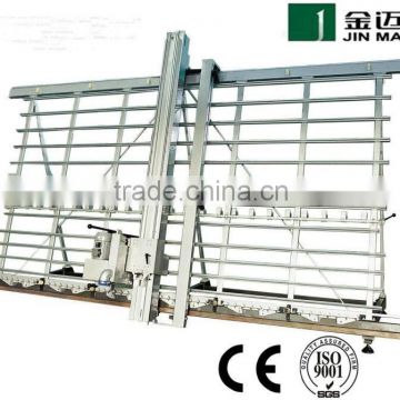 aluminum curtain wall panel grooving and cutting machine