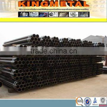 ASTM A106/A53 Oiled or black painted round structural pipe