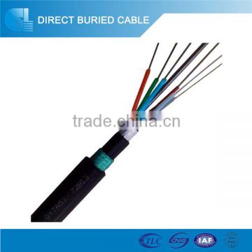 144 strands 144 core double armored loose tube optical fiber cable 144f direct buried anti-rodent fiber optic cable