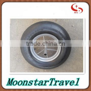 wheel barrow tyres 400-8,high quality 4.00-8 wheel barrow tyre and tube & pneumatic wheel