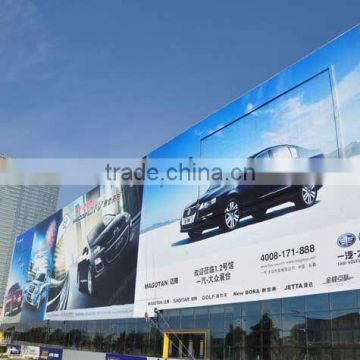 Super big led advertising board with foldable panel