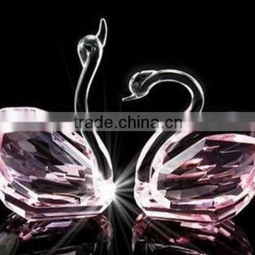 3D crystal swan (G-386)