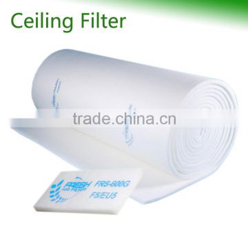 Hot seiling F5 ceiling filter for paint spray booth (manufacturer)