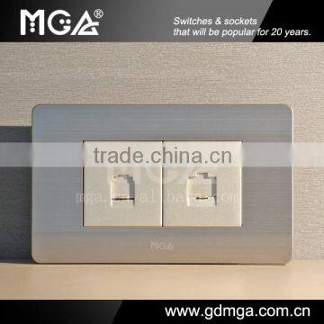 telephone socket & RJ45 outlet & RJ45 wall outlet