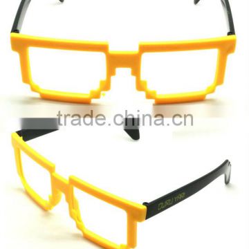 Pixelated sunglasses promotion plastic sun glasses