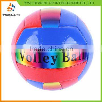 New selling excellent quality pu leather volleyball with many colors