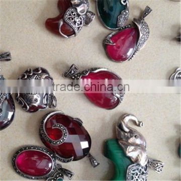 cheap high quality fashion pendants/silver plating casting jewelry lifelike