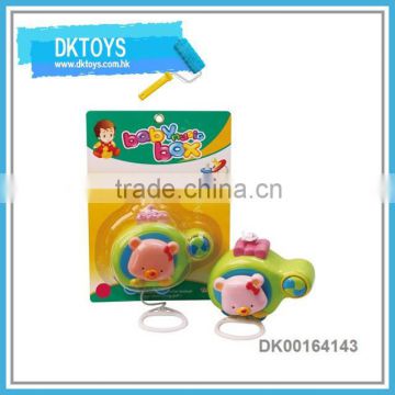 Pull Line Toy Rattle Baby Musical Bed Bell