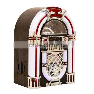 Desktop vintage CD Jukebox player for souvenir gift