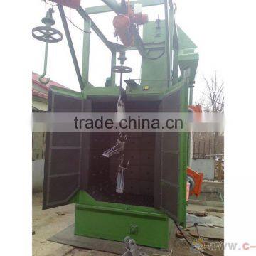 Hanger type shot blasting cleaning machine