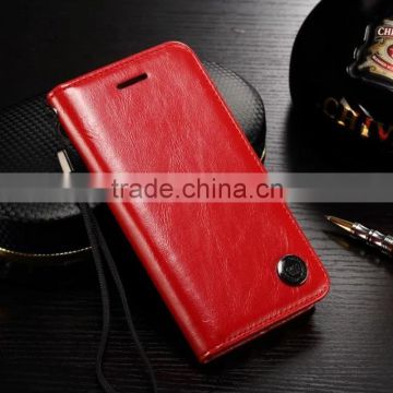 genuine leather flip wallet cell/mobile/smart phone case cover with lanyard for One plus one two T1 T2 U X 1 2