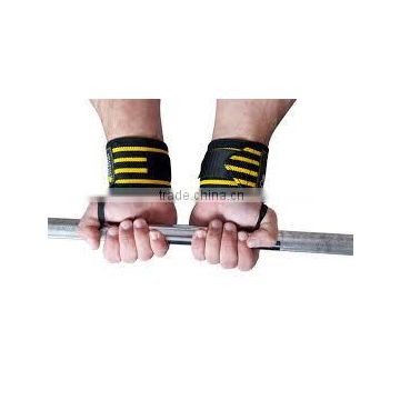 Bodybuilding gym wrist straps