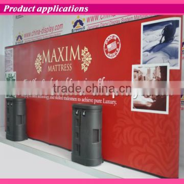 portable aluminum pop up display for trade show exhibition booth